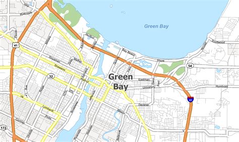 A Map Showing the Benefits of Using MAP Map Of Green Bay Wi